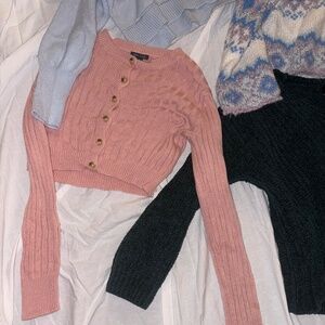 Cropped sweater bundle